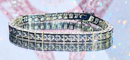 Faux Diamond Tennis Bracelet