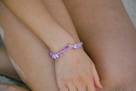 Mermaid earring & bracelet set ￼