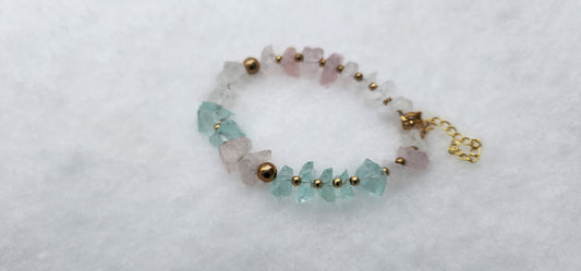 Raw Triple Feminine Goddess Bracelet