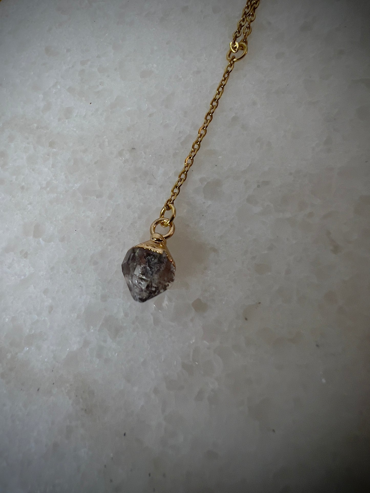 Dainty Raw Gemstone Necklace