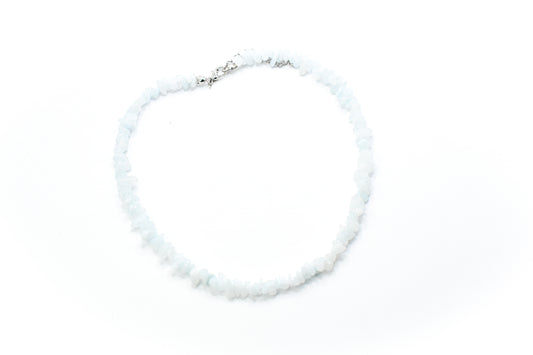 Raw Moonstone necklace