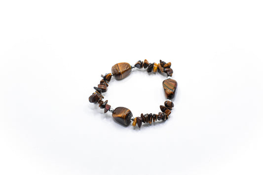 Raw Tiger eye Healing Bracelet